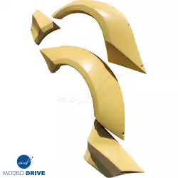 FRP SDAS Wide Body 60mm Fender Flares (rear) 4pc > Nissan 350Z (Z33) 2003-2008 image - 8