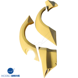 ModeloDrive FRP SDAS Wide Body 60mm Fender Flares (rear) 4pc > Nissan 350Z (Z33) 2003-2008 image - 17