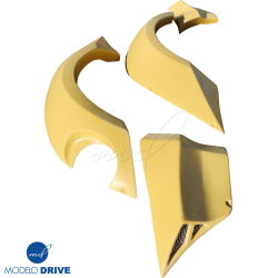 ModeloDrive FRP SDAS Wide Body 60mm Fender Flares (rear) 4pc > Nissan 350Z (Z33) 2003-2008 image - 18