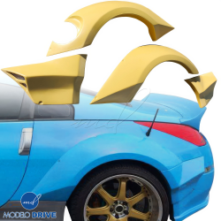 ModeloDrive FRP SDAS Wide Body 60mm Fender Flares (rear) 4pc > Nissan 350Z (Z33) 2003-2008 image - 22