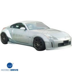 ModeloDrive FRP SDAS Wide Body Fender Flares Set 8pc > Nissan 350Z (Z33) 2003-2008 image - 16