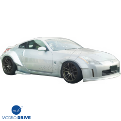 ModeloDrive FRP SDAS Wide Body Fender Flares Set 8pc > Nissan 350Z (Z33) 2003-2008 image - 17
