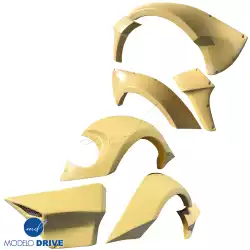 FRP SDAS Wide Body Fender Flares Set 8pc > Nissan 350Z (Z33) 2003-2008 image - 8