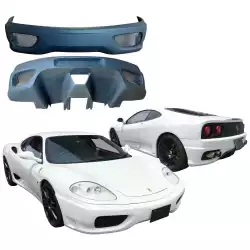 FRP Challenge Body Kit 2pc > Ferrari 360 2000-2004 image - 2