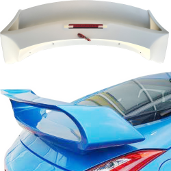 ModeloDrive FRP AMU Trunk Spoiler Wing /w LED > Nissan 370Z (Z34) 2009-2020 image - 1