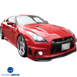 ModeloDrive FRP WAL BISO Front Bumper > Nissan GT-R GTR (R35) 2009-2015 image - 2