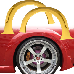 ModeloDrive FRP WAL BISO Wide Body Fender Flares (rear) > Nissan GT-R GTR (R35) 2009-2015 image - 1