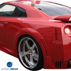 ModeloDrive FRP WAL BISO Wide Body Fender Flares (rear) > Nissan GT-R GTR (R35) 2009-2015 image - 3