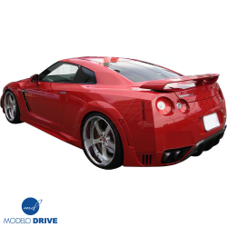 ModeloDrive FRP WAL BISO Wide Body Fender Flares (rear) > Nissan GT-R GTR (R35) 2009-2015 image - 5