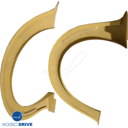 ModeloDrive FRP WAL BISO Wide Body Fender Flares (rear) > Nissan GT-R GTR (R35) 2009-2015 image - 9