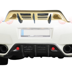ModeloDrive FRP WAL BISO Rear Diffuser /w fins > Nissan GT-R GTR (R35) 2009-2015 image - 15
