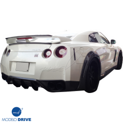ModeloDrive FRP WAL BISO Rear Diffuser /w fins > Nissan GT-R GTR (R35) 2009-2015 image - 18