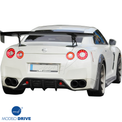 ModeloDrive FRP WAL BISO Rear Diffuser /w fins > Nissan GT-R GTR (R35) 2009-2015 image - 20