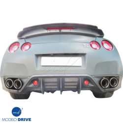 ModeloDrive FRP WAL BISO Rear Diffuser /w fins > Nissan GT-R GTR (R35) 2009-2015 image - 21
