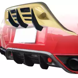 FRP WAL BISO Rear Diffuser /w fins > Nissan GT-R GTR (R35) 2009-2015 image - 1