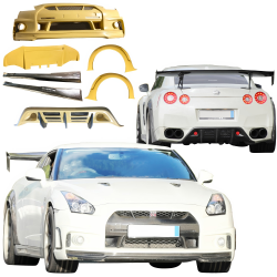 ModeloDrive FRP WAL BISO Body Kit > Nissan GT-R GTR (R35) 2009-2015 image - 3