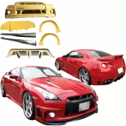 FRP WAL BISO Body Kit > Nissan GT-R GTR (R35) 2009-2015 image - 1