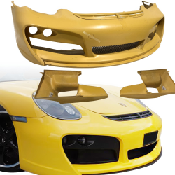 ModeloDrive FRP TART Front Bumper 3pc > Porsche Cayman (987) 2006-2008 image - 1