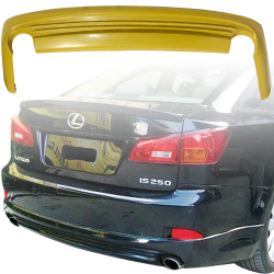 ModeloDrive FRP ING Rear Add-on Valance > Lexus IS250 2006-2013 > 4-Door Sedan image - 1
