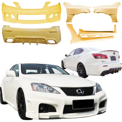 ModeloDrive FRP WAL BISO Body Kit 6pc > Lexus IS F 2012-2013 image - 2
