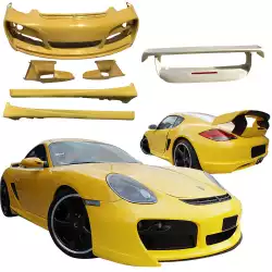 FRP TART Body Kit w Wing 4pc > Porsche Cayman (987) 2006-2008 image - 1