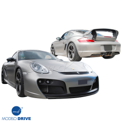 ModeloDrive FRP TART Body Kit w Wing 4pc > Porsche Cayman (987) 2006-2008 image - 2