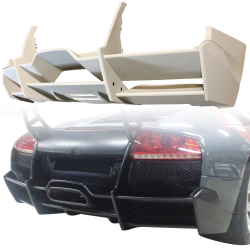 ModeloDrive FRP LP670-SV Rear Bumper > Lamborghini Murcielago 2004-2011 image - 1