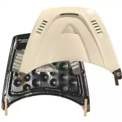 FRP VSID Gilled Hood > Mazda RX-8 (SE3P) 2004-2011 image - 1