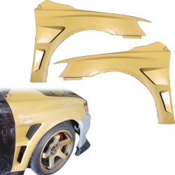 ModeloDrive FRP HL Wide Body Fenders (front) > Mitsubishi Lancer 2010-2015 image - 1