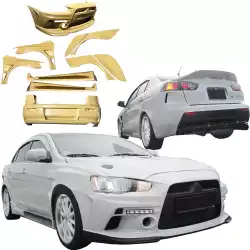 FRP HL Wide Body Kit > Mitsubishi Lancer 2010-2015 image - 9