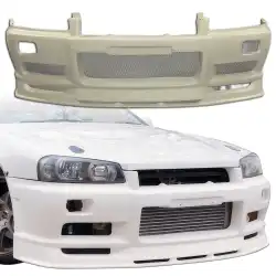 FRP URA TR Front Bumper > Nissan Skyline (R34) GTT 1999-2004 > 2/4dr image - 28