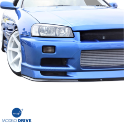 ModeloDrive FRP URA TR Front Bumper > Nissan Skyline (R34) GTT 1999-2004 > 2/4dr image - 9