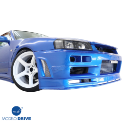 ModeloDrive FRP URA TR Front Bumper > Nissan Skyline (R34) GTT 1999-2004 > 2/4dr image - 13