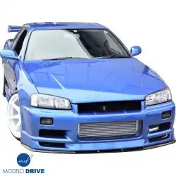 FRP URA TR Front Bumper > Nissan Skyline (R34) GTT 1999-2004 > 2/4dr image - 14