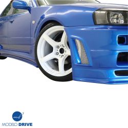 ModeloDrive FRP URA TR Front Bumper > Nissan Skyline (R34) GTT 1999-2004 > 2/4dr image - 23