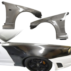ModeloDrive Carbon Fiber NISM Z-Tune Fenders (front) > Nissan Skyline (R34) GTR 1999-2004 > 2dr Coupe image - 4