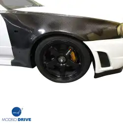 Carbon Fiber NISM Z-Tune Fenders (front) > Nissan Skyline (R34) GTR 1999-2004 > 2dr Coupe image - 9