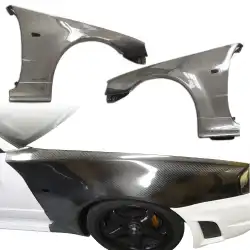 Carbon Fiber NISM Z-Tune Fenders (front) > Nissan Skyline (R34) GTR 1999-2004 > 2dr Coupe image - 1