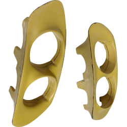 ModeloDrive FRP BRAB Front Fog Light Covers > Mercedes-Benz M-Class (W164) 2006-2008 image - 1