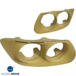 FRP BRAB Front Fog Light Covers > Mercedes-Benz M-Class (W164) 2006-2008 image - 2