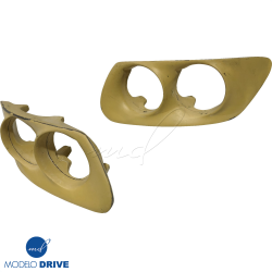 ModeloDrive FRP BRAB Front Fog Light Covers > Mercedes-Benz M-Class (W164) 2006-2008 image - 4