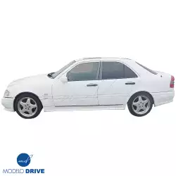 FRP AMGe Side Skirts > Mercedes-Benz C-Class (W202) 1994-2000 > 4-Door Sedan image - 11