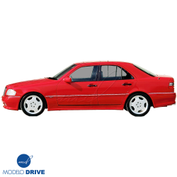 ModeloDrive FRP AMGe Side Skirts > Mercedes-Benz C-Class (W202) 1994-2000 > 4-Door Sedan image - 6