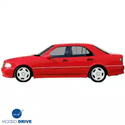 FRP AMGe Side Skirts > Mercedes-Benz C-Class (W202) 1994-2000 > 4-Door Sedan image - 6