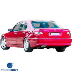 ModeloDrive FRP AMGe Rear Bumper > Mercedes-Benz C-Class (W202) 1994-2000 > 4-Door Sedan image - 6