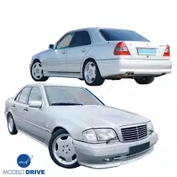 FRP AMGe Body Kit 4pc > Mercedes-Benz C-Class (W202) 1994-2000 > 4-Door Sedan image - 5