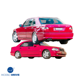 ModeloDrive FRP AMGe Body Kit 4pc > Mercedes-Benz C-Class (W202) 1994-2000 > 4-Door Sedan image - 3