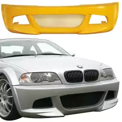 FRP LDES Wide Body Front Bumper > BMW 3-Series (E46) 1999-2005 > 2dr image - 2