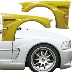 ModeloDrive FRP LDES Wide Body Fender Flares (front) > BMW 3-Series (E46) 1999-2005 > 2dr image - 2