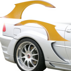 ModeloDrive FRP LDES Wide Body Fender Flares (rear) > BMW 3-Series (E46) 1999-2005 > 2dr image - 2